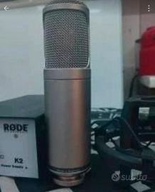 rode k2 con preamp valvolare