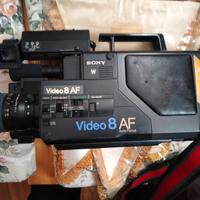 Videocamera vintage Sony CCD-V8AF rara 1986
