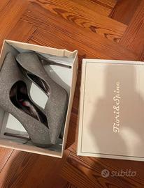 Décolleté argentate