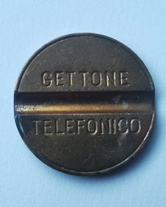 Gettone telefonico con errore di conio