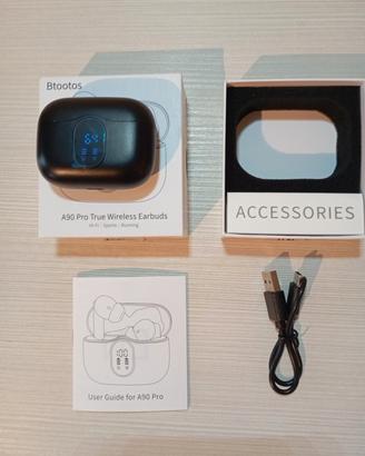 Cuffie Auricolari Bluetooth Btootos A90 Pro 