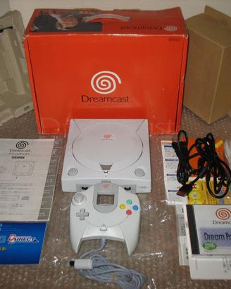 Sega Dreamcast console boxato Japan prima versione