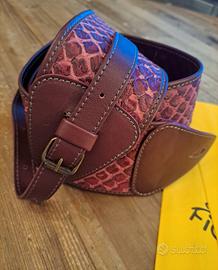 tracolla chitarra in vera pelle NUOVA