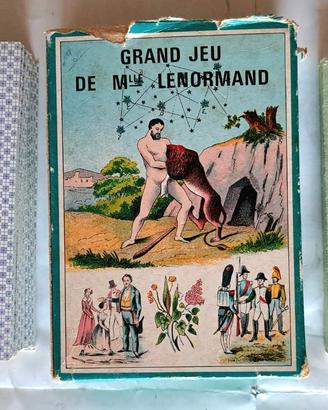 Grand Jeu M.ll Lenormand tarot Grimaud cartomancie