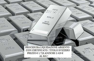 ARGENTO IN GRANI