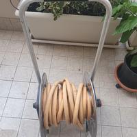 Gomma tubo irrigazione Claber con carrello