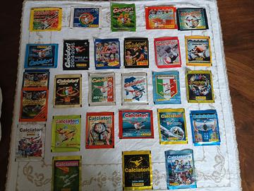 PACCHETTI  CALCIATORI PANINI DAL 1998 AL 2026