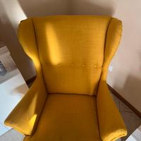 Poltrona Ikea senape