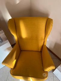 Poltrona Ikea senape