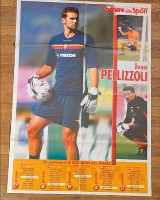 IVAN PELLIZZOLI Roma 2005 POSTER calciatori Sport