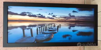 quadro paesaggio arredo 60x130cm