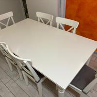 Tavolo e sedie Ikea ROSENTORP