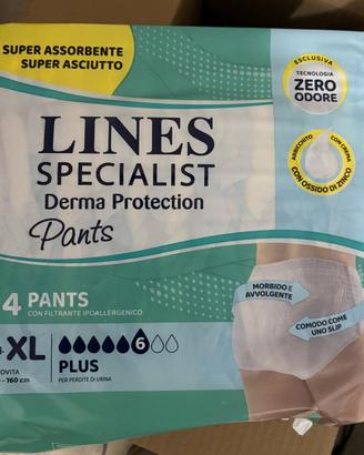 Pannoloni LINES SPECIALIST, misura XL Pz 14