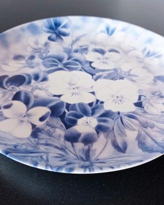 Limoges Piatto Atelier De La Roche Porcellana