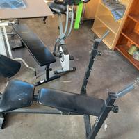 Set palestra attrezzi