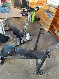 Set palestra attrezzi