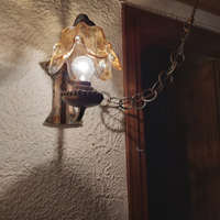 Lampade a muro in vetro colorato