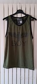 Canotta uomo Boy London, tessuto tecnico, tg XS