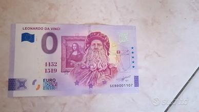 Banconota da 0 euro italiana Leonardo Da Vinci 202