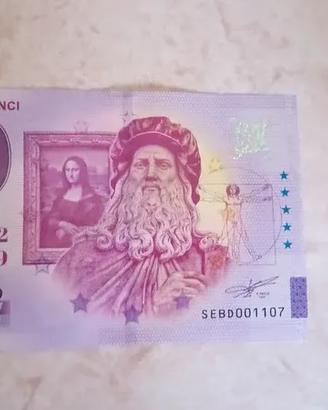 Banconota da 0 euro italiana Leonardo Da Vinci 202