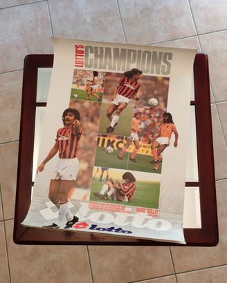 Poster Ruud Gullit Milan 