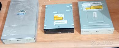 set lettori CD-Masterizzatore vintage 