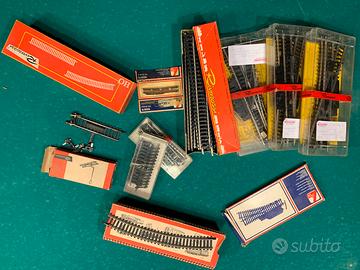 Binari dritti, curve, scambi e incroci