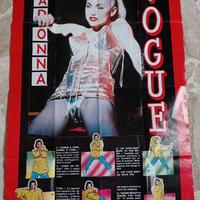 Doppio poster Madonna Vogue/V.Irizarry vintage
