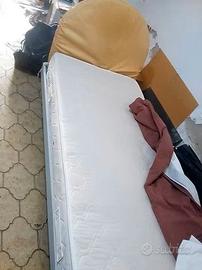 Letto - materasso - rete doghe legno