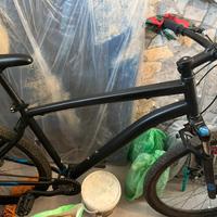 Bici Mtb Rockrider ST 120 nero-azzurro 27,5"