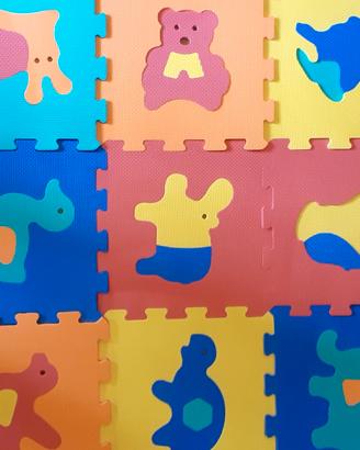 tappeto gomma per bambini 