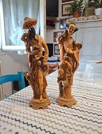 statue decorative stile orientale 