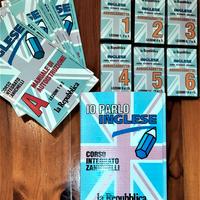 Corso "IO PARLO INGLESE" 15 LEZIONI e 6 CASSETTE