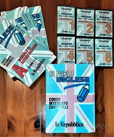 Corso "IO PARLO INGLESE" 15 LEZIONI e 6 CASSETTE