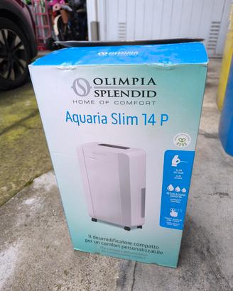 deumidificatore olimpia Splendid Aquaria slim 14p
