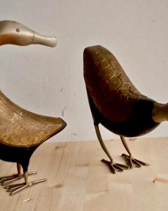 Splendida coppia di sculture Lorenzon 