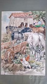 acquarello di Aldo Raimondi