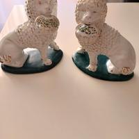 cani in Capodimonte anni 40/50 soprammobile