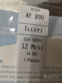 Body neonato Ellepi 