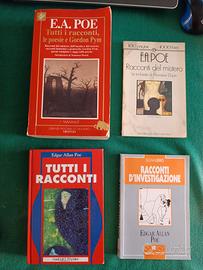 Lotto divisibile  4 libri - Edgar Allan Poe