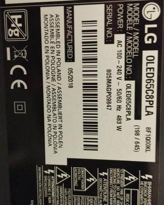 Smart TV lg 65 pollici