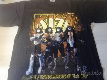 Kiss t shirt alive /worldwide 96/97