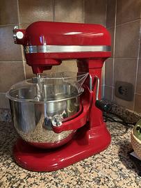 Planetaria KitchenAid Artisan 6,9L 5KSM7580 Rosso