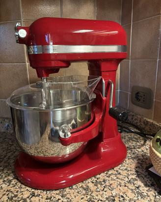 Planetaria KitchenAid Artisan 6,9L 5KSM7580 Rosso