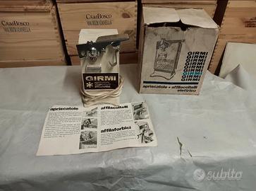 Affilacoltelli elettrico e apriscatole Girmi