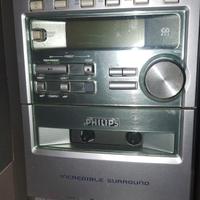 stereo philips con due casse