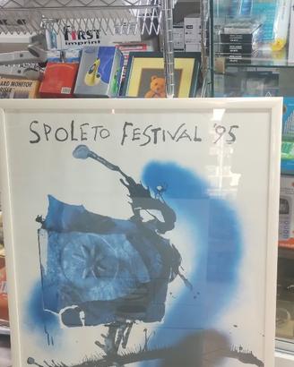 poster festival dei due mondi Spoleto 1995