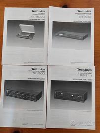 Giradischi/doppia piastra/amplificatore/sinto.re