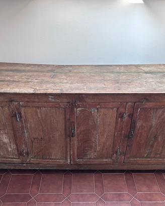 Madia credenza vintage legno massello