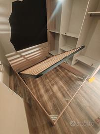Letto contenitore matrimoniale